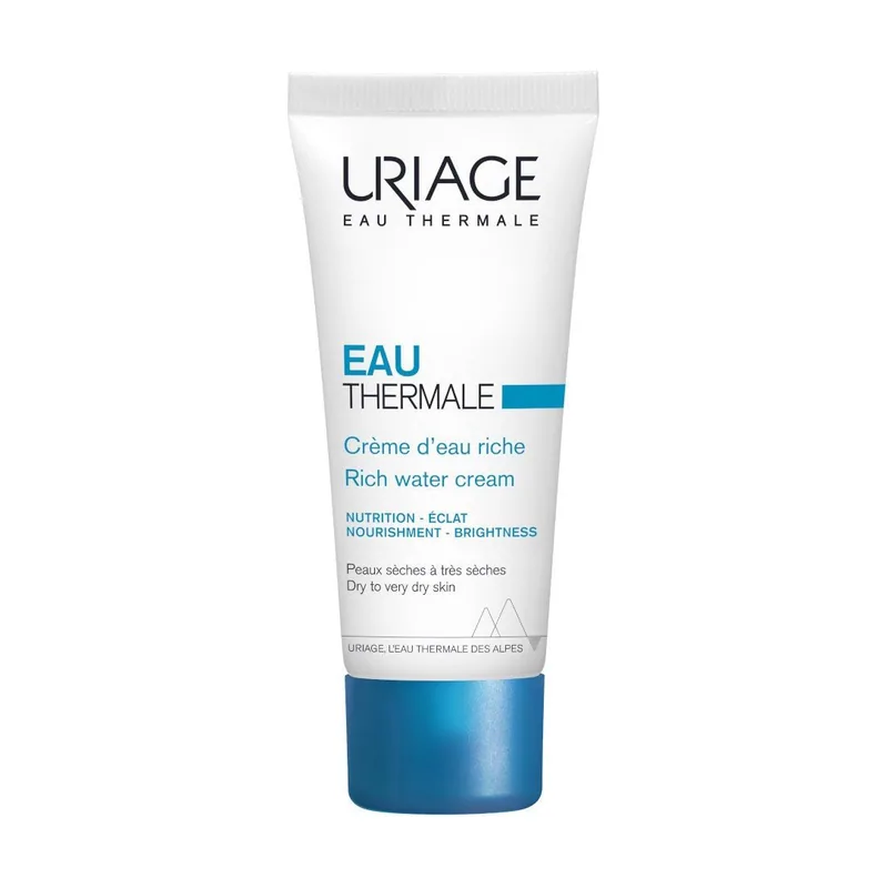 Uriage Eau Thermale Crema Facial Hidratante Rica con Ácido Hialurónico 40 ml