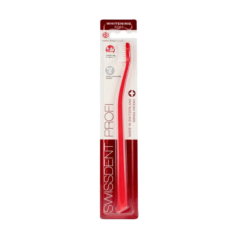 Swissdent WHITENING CLASSIC toothbrush #red