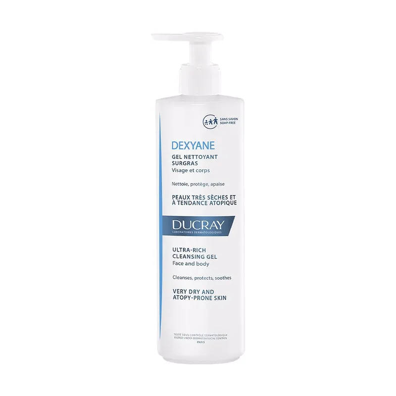 Ducray DEXYANE gel limpiador ultrarrico 400 ml