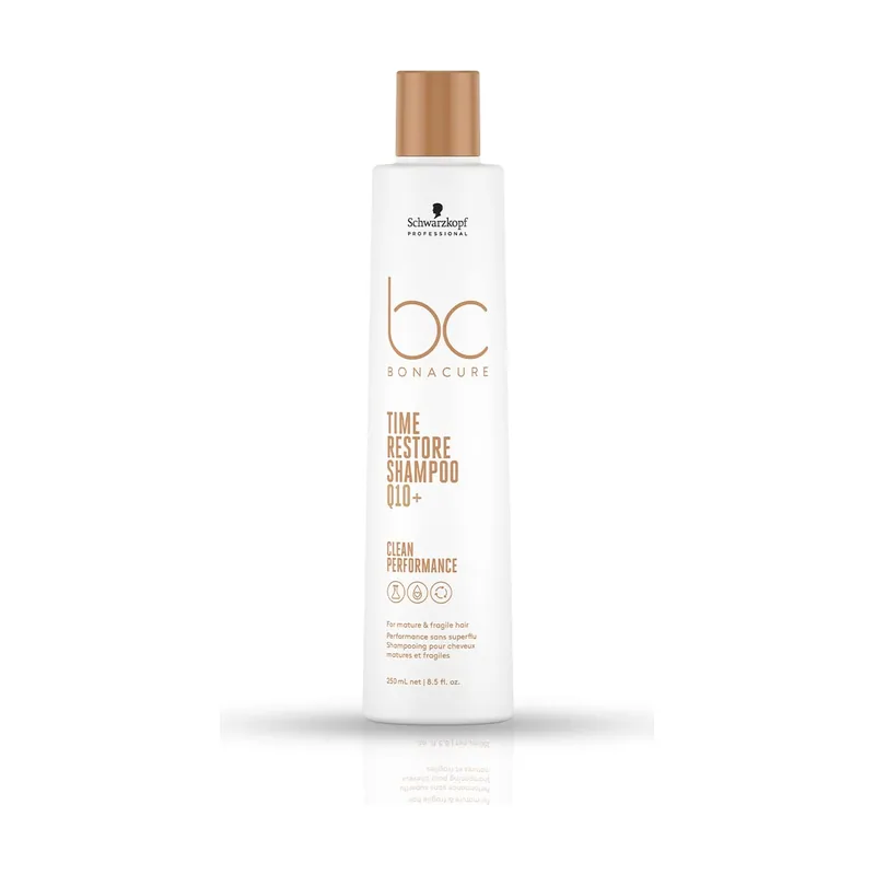 Schwarzkopf BC TIME RESTORE Q10+ champú 250 ml