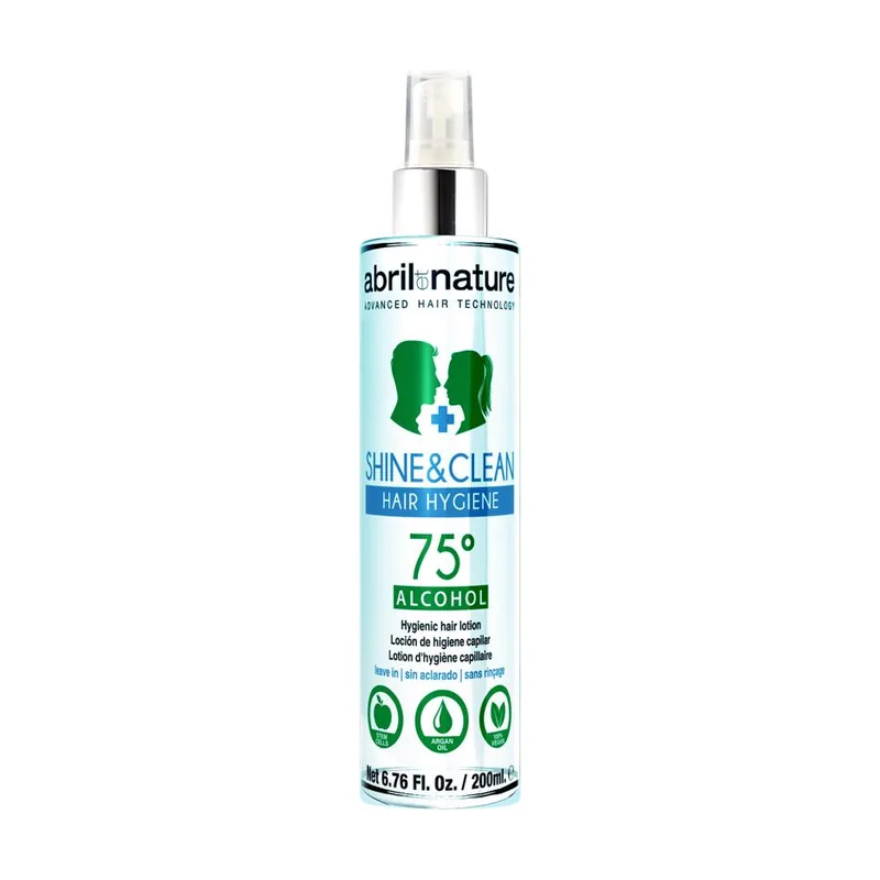 Abril Et Nature SHINE&CLEAN hair hygiene 75º alcohol 200 ml