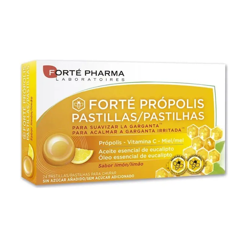 Forte Pharma Própolis Pastillas Sabor Limón 24 comp