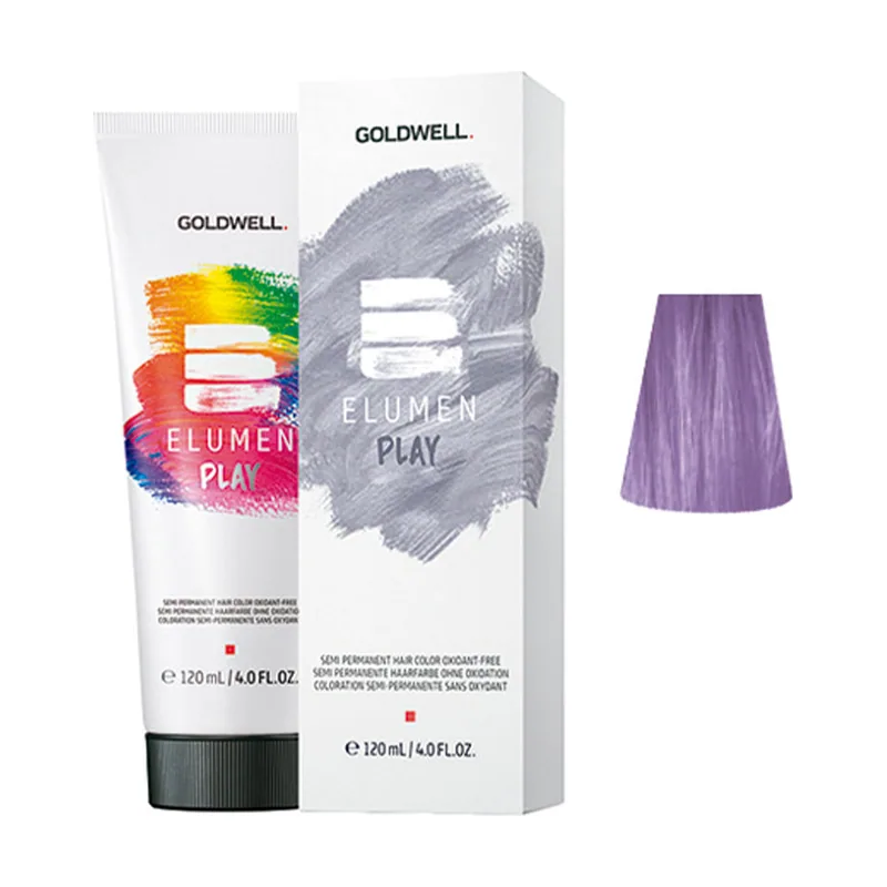 Goldwell ELUMEN PLAY semi permanent hair oxidant-free #lavender