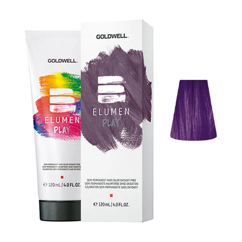 Goldwell ELUMEN PLAY semi permanent hair oxidant-free #violet
