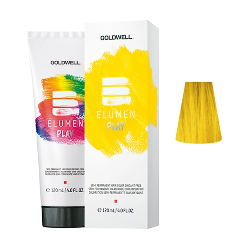 Goldwell ELUMEN PLAY semi permanent hair oxidant-free #yellow