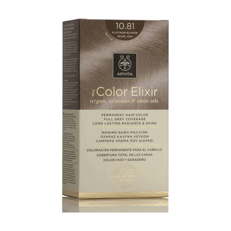 Apivita MY ELIXIR coloración permanente #10.81