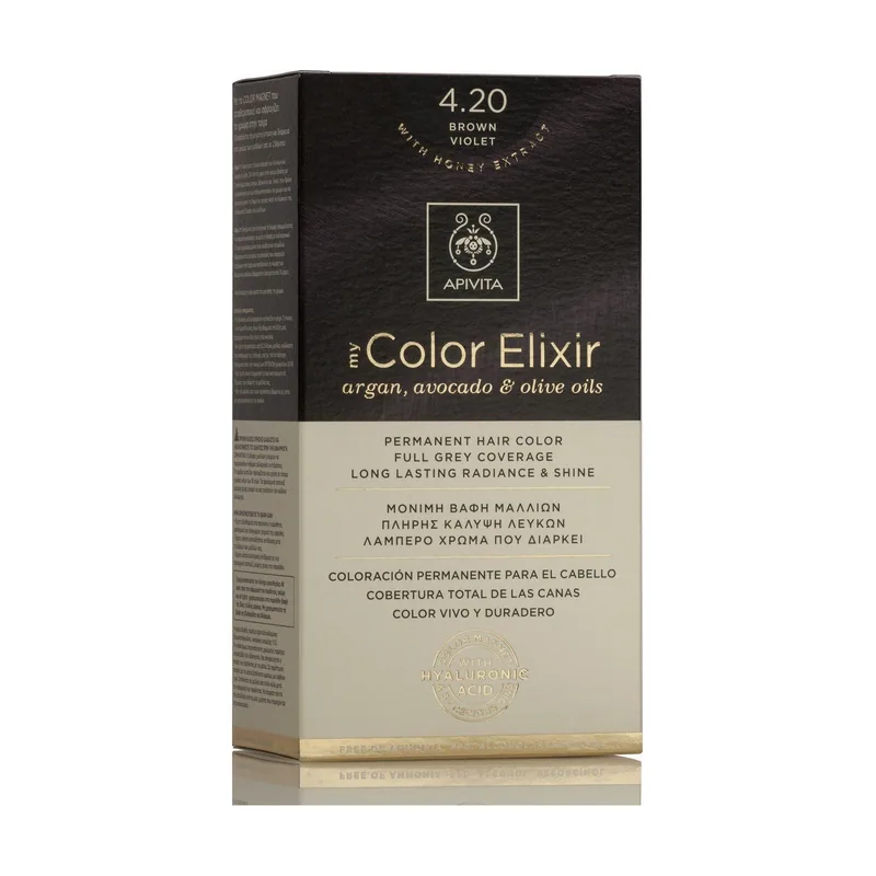 Apivita MY ELIXIR coloración permanente #4.20