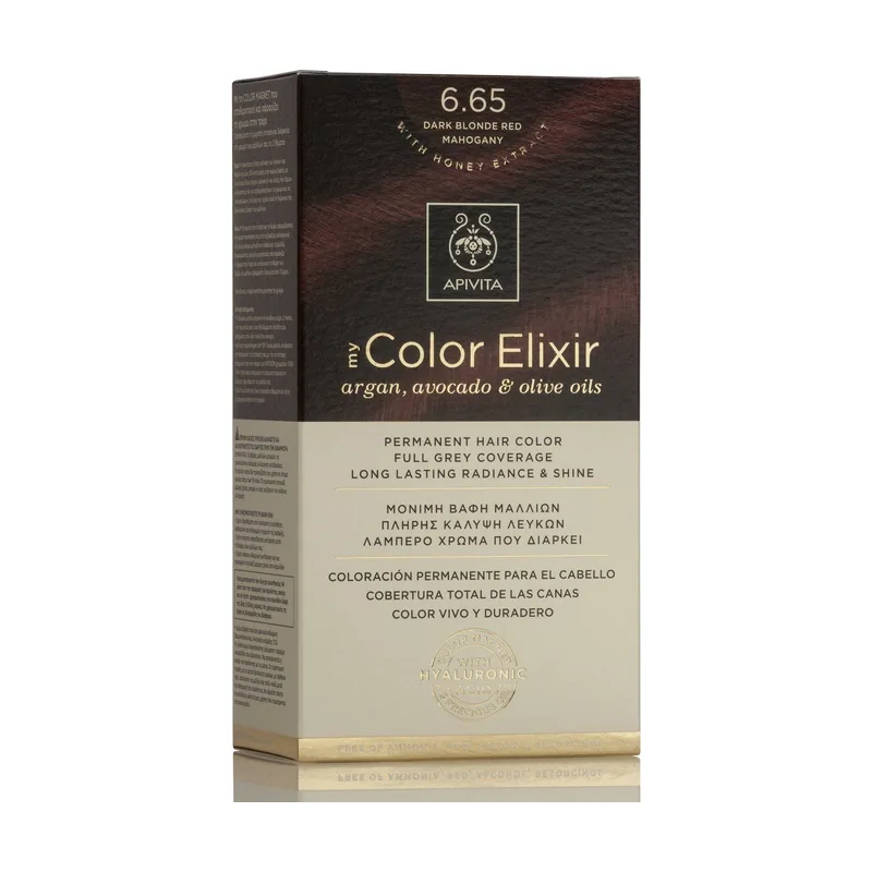 Apivita MY ELIXIR coloración permanente #6.65