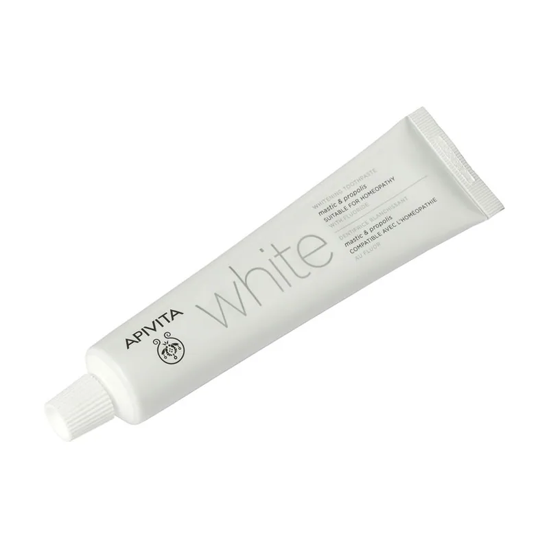 Apivita CREMA DENTAL blaqueadora con mástica y propóleo 75 ml