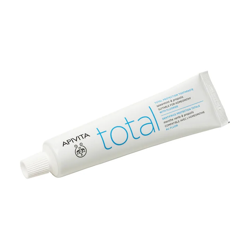 Apivita CREMA DENTAL protección total con hierbabuena y propóleo 75 ml