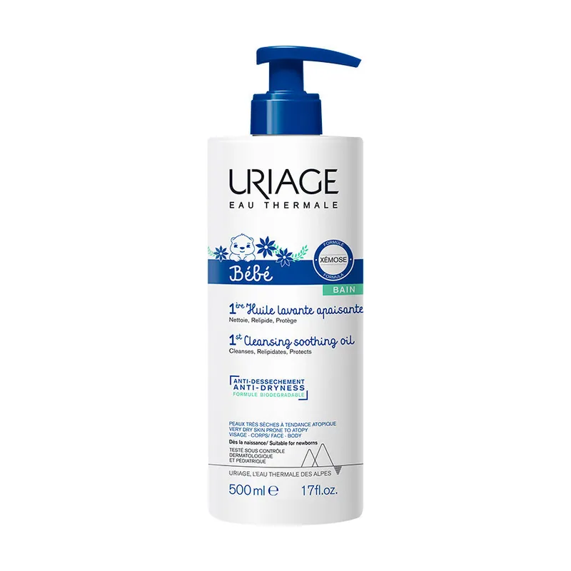 Uriage 1ER aceite limpiador calmante 500 ml