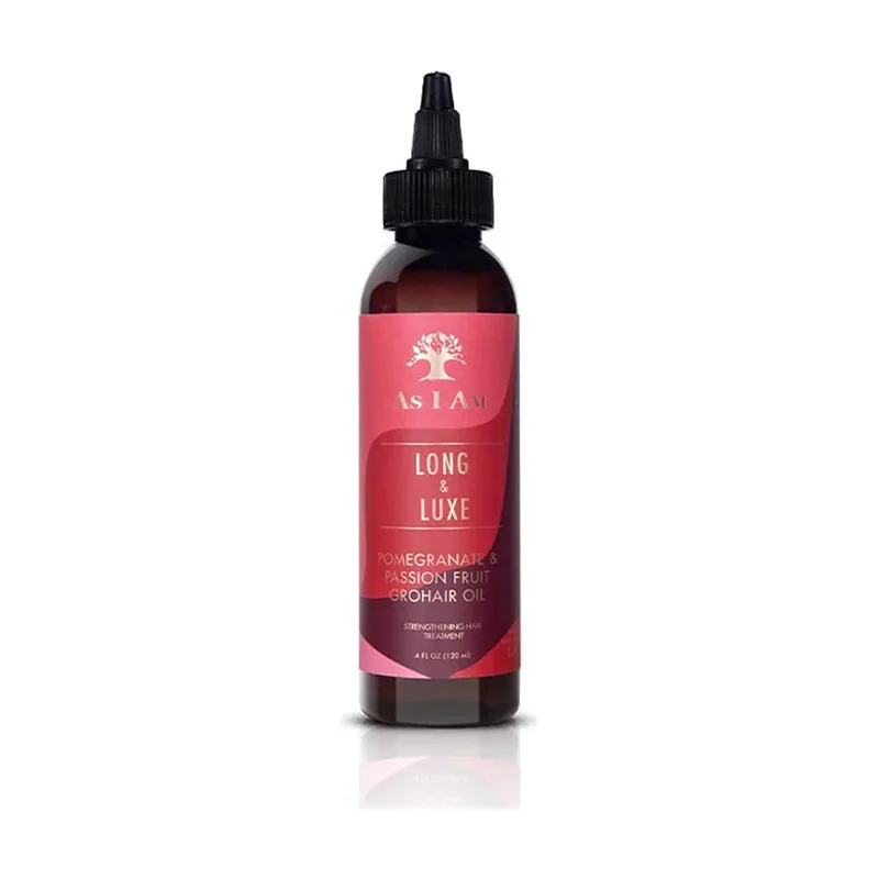 As I Am LONG AND LUXE pomegranate & passion fruit grohair oil 120 ml