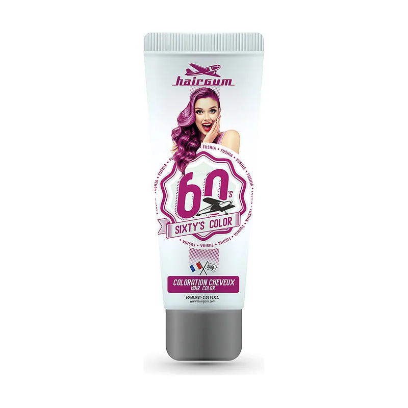 Hairgum SIXTY’S hair #fushia