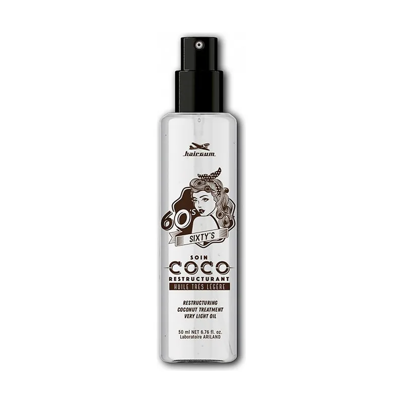 Hairgum SIXTY’S recovery coconut oil 50 ml