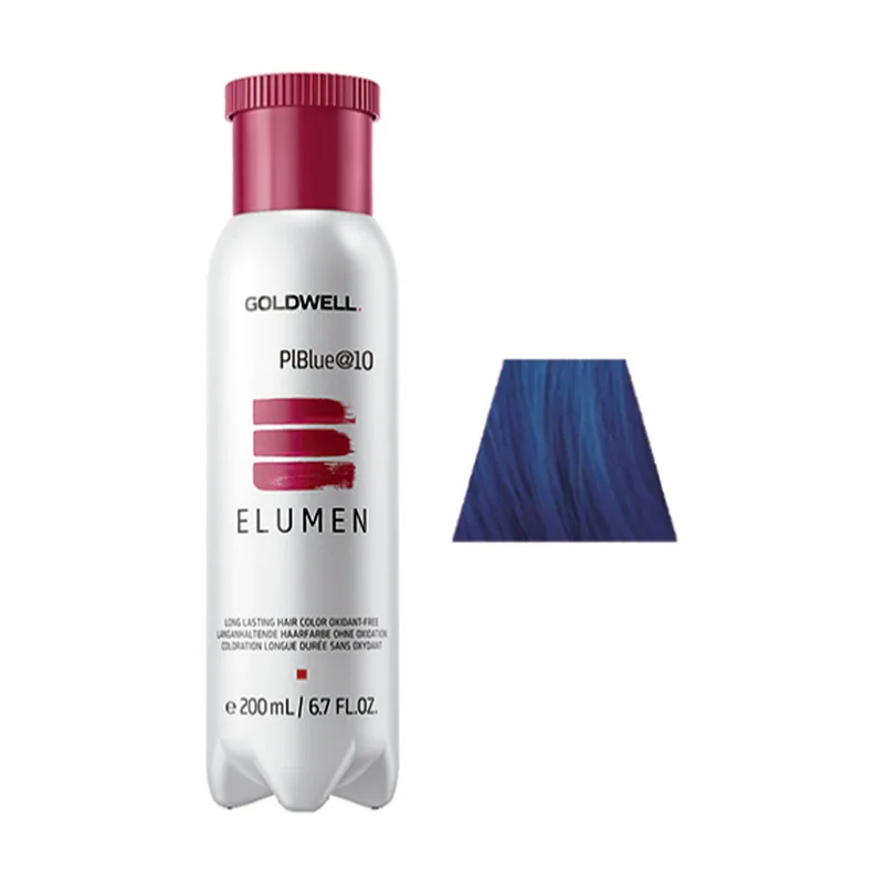 Goldwell ELUMEN long lasting hair oxidant free #PlBlue@10