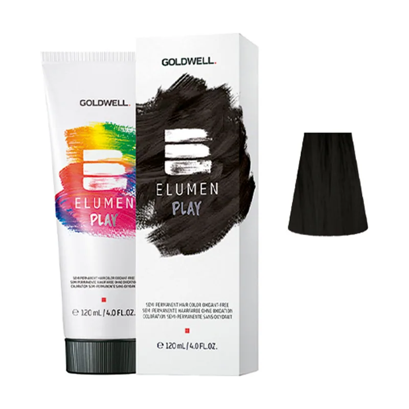 Goldwell ELUMEN PLAY semi permanent hair oxidant-free #black
