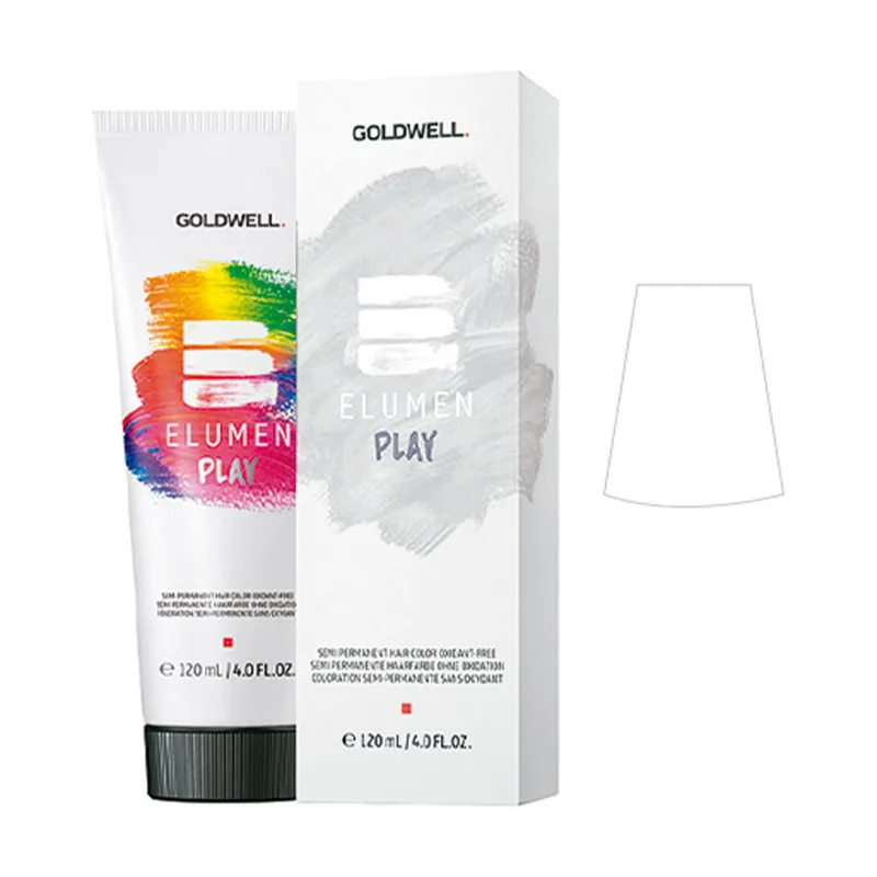 Goldwell ELUMEN PLAY semi permanent hair oxidant-free #clear