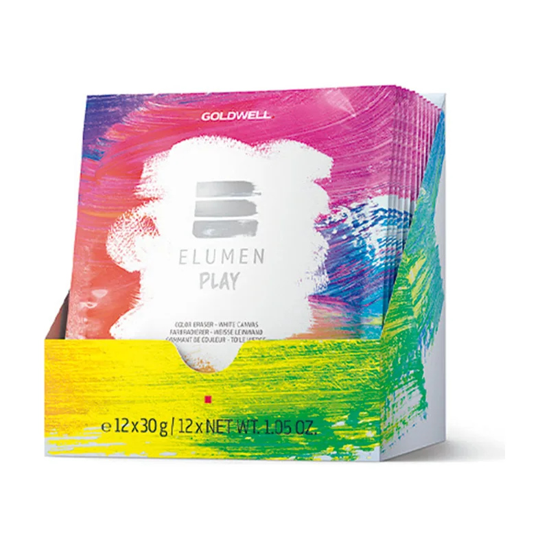 Goldwell ELUMEN PLAY semi permanent hair oxidant-free #eraser 12 x