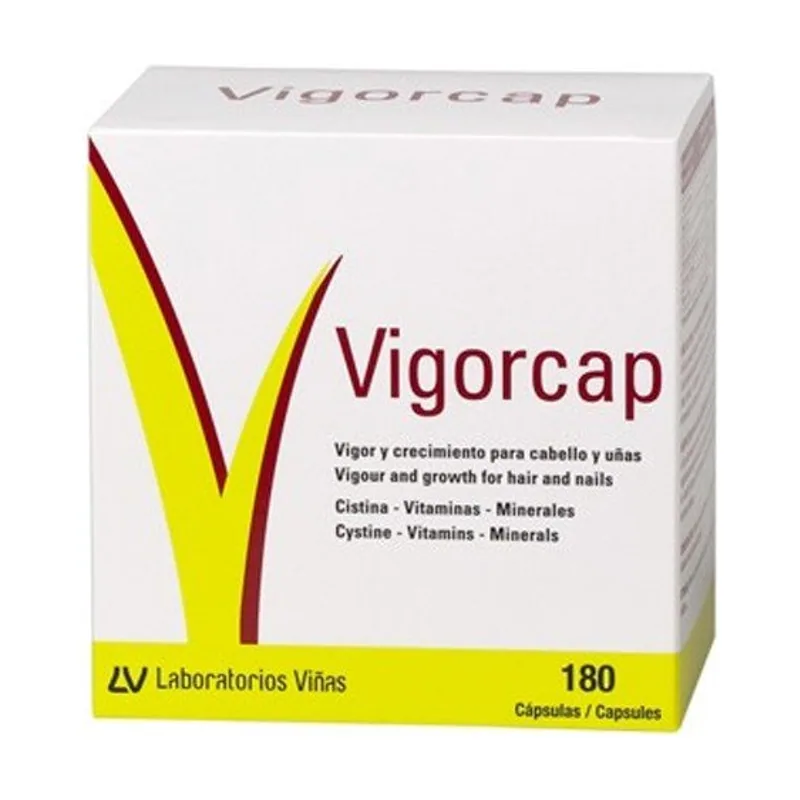Laboratorios Viñas Vigorcap 180 Cápsulas