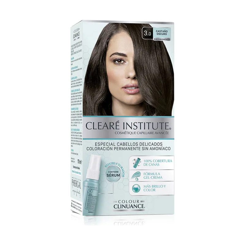 Clearé Institute CLINUANCE cabellos delicados #3.0-castaño