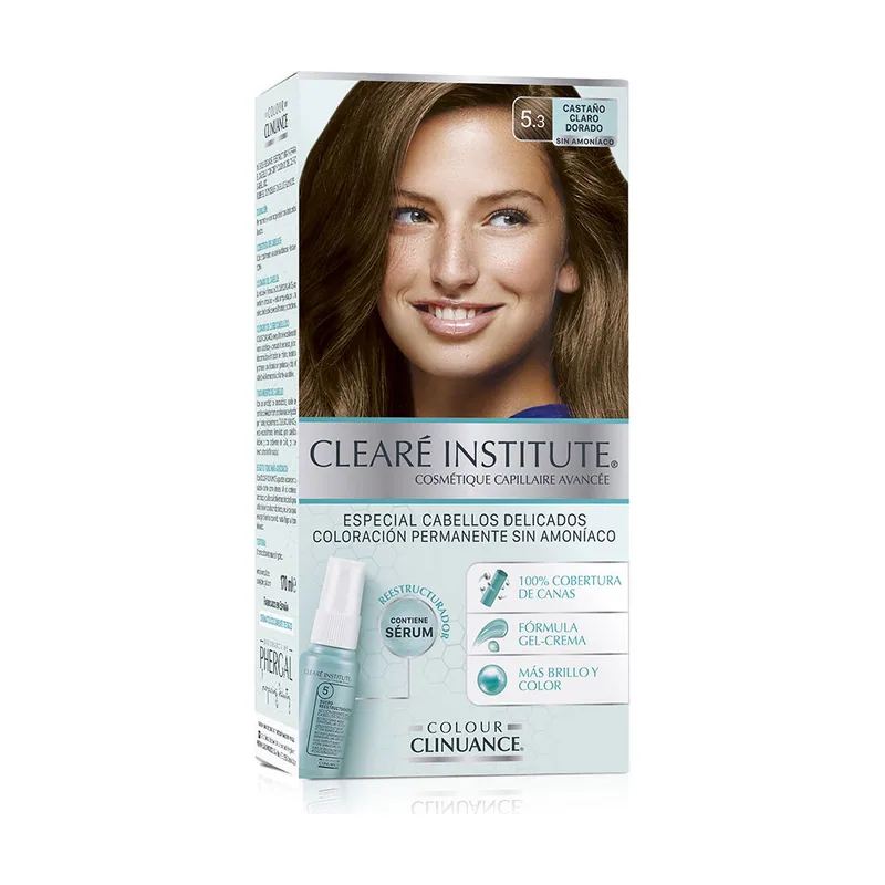 Clearé Institute CLINUANCE cabellos delicados #5.3-castaño