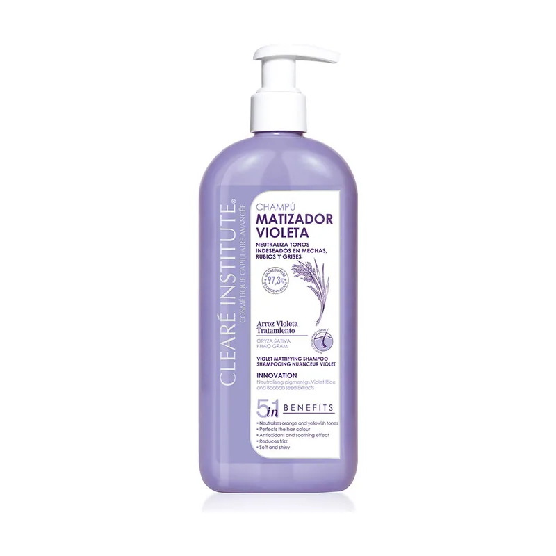Clearé Institute MATIZADOR violeta champÚ 400 ml