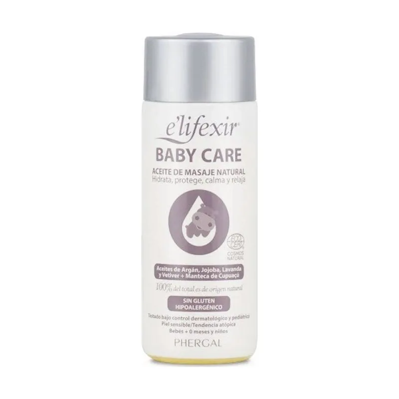 Elifexir ECO BABY CARE aceite seco masaje 125 ml
