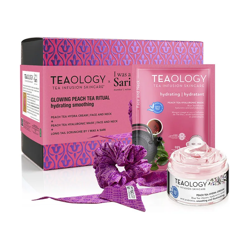 Teaology PEACH TEA HYDRA CREAM lote 3 pz