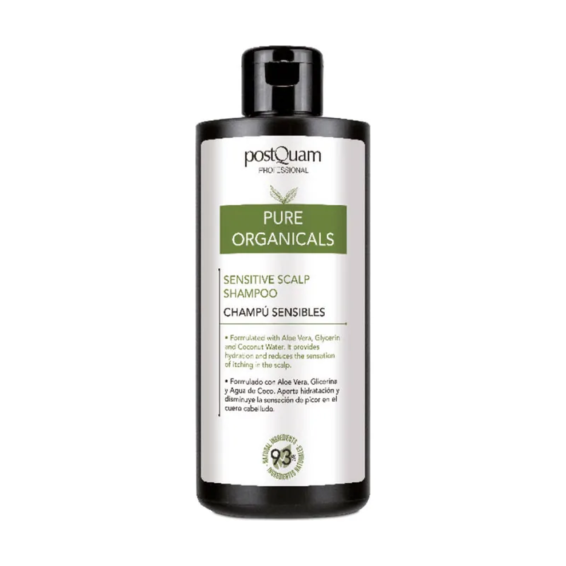 Postquam PURE ORGANICALS sensitive scalp shampoo 400 ml