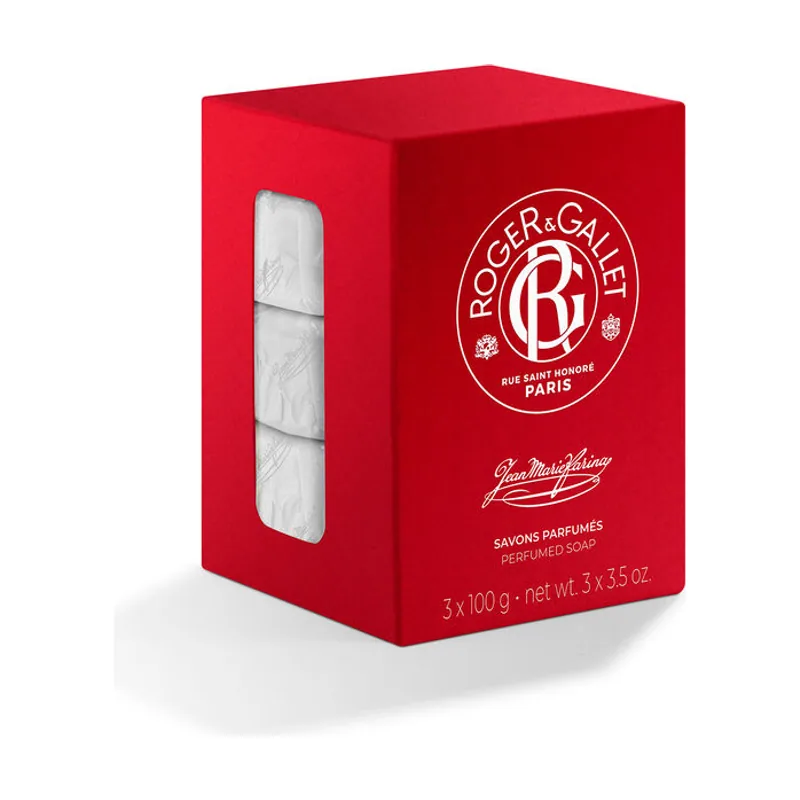 Roger & Gallet JEAN MARIE FARINA jabón perfumado 3 x 100 gr