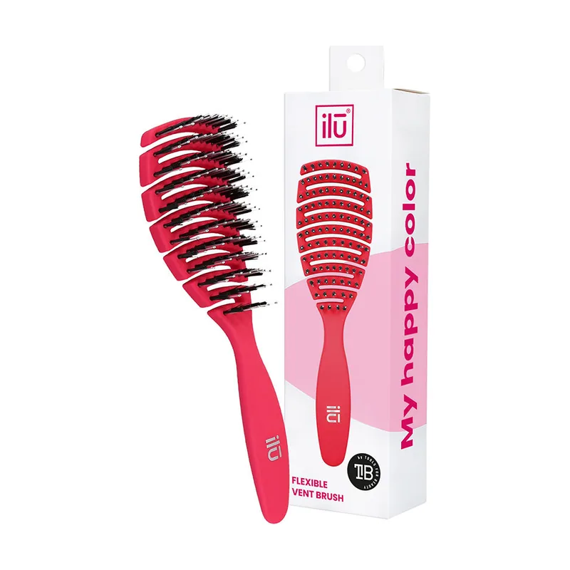 Ilū FLEXIBLE VENT cepillo #rose