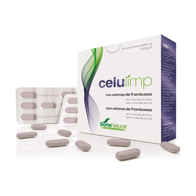Soria Natural Celulimp 850 mg 28 Comprimidos