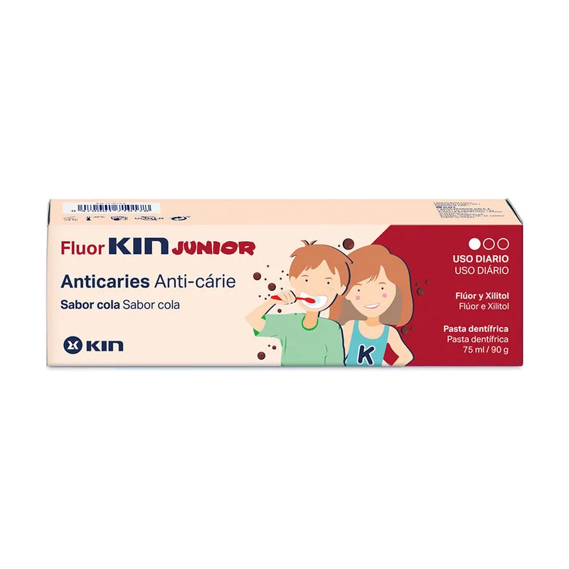 Kin FLUORKIN JUNIOR pasta dentífrica #cola