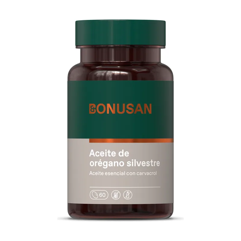 Bonusan Aceite De Orégano Silvestre 60 Cápsulas