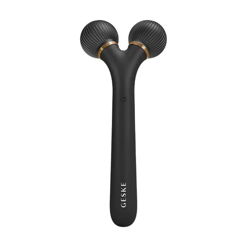 Geske APP GUIDED rodillo facial sónico 4 en 1 #negro