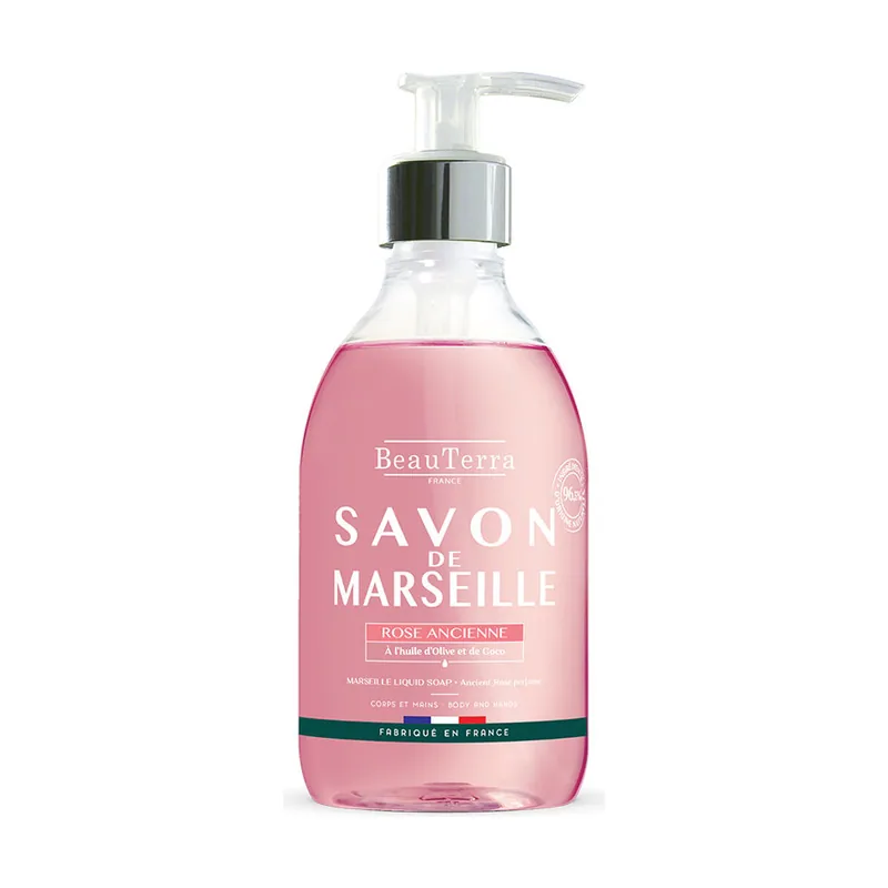 Beauterra MARSEILLE jabón rosa antigua 300 ml
