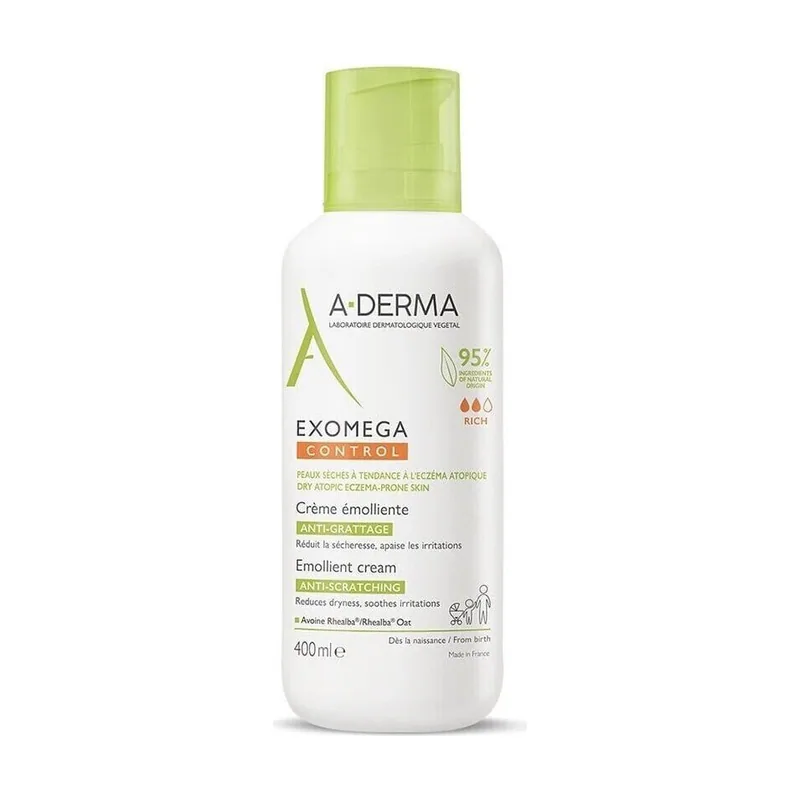 A-derma EXOMEGA CONTROL crema emoliente 400 ml