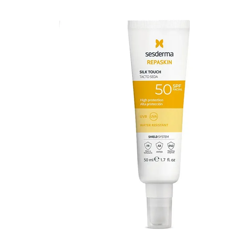 Sesderma REPASKIN FACIAL SPF50 toque seda 50 ml