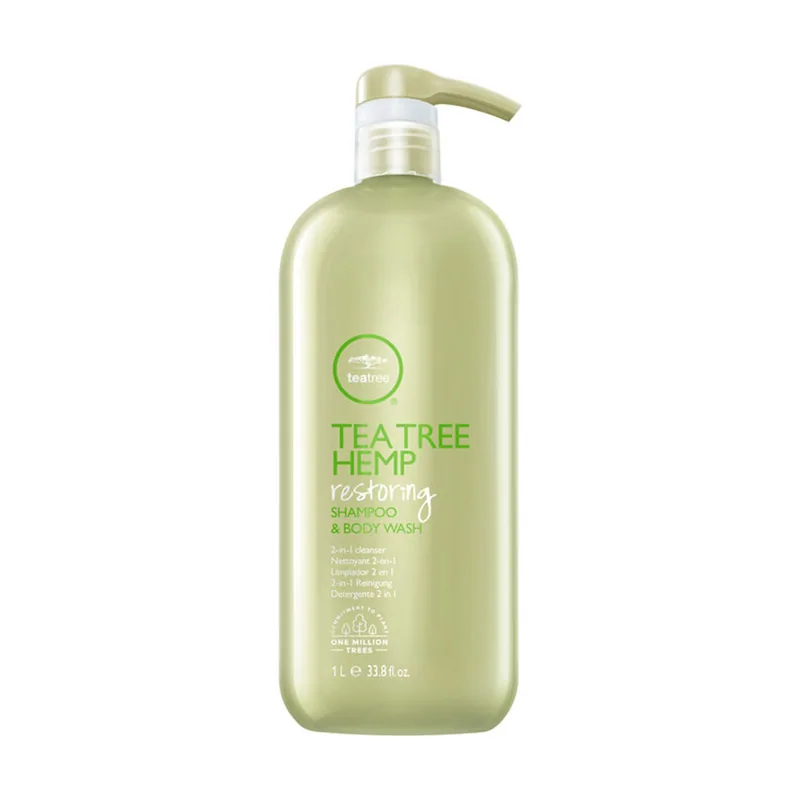 Paul Mitchell TEA TREE HEMP restoring shampoo & body wash 1000 ml