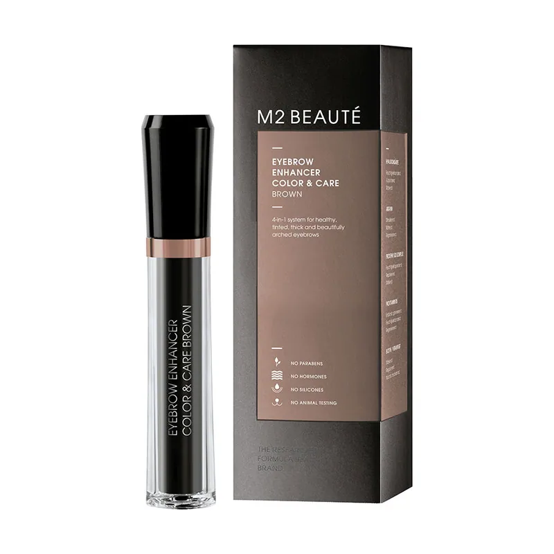 M2 Beauté EYEBROW ENHANCER & care #Brown