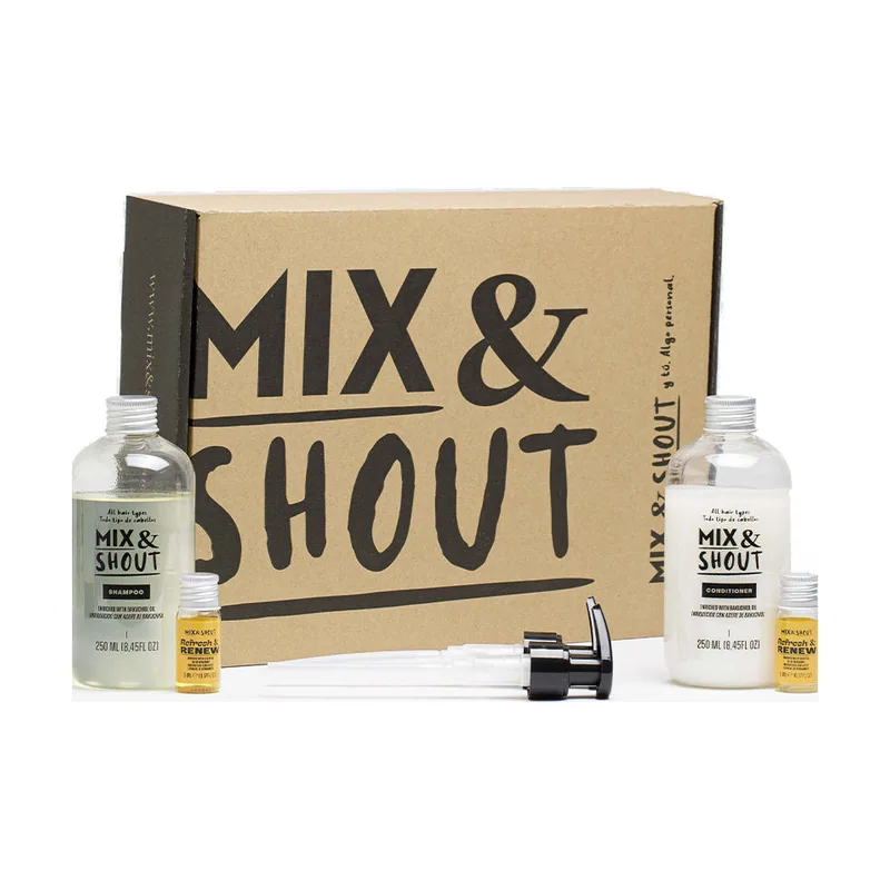 Mix & Shout RUTINA REPARADOR lote 4 pz