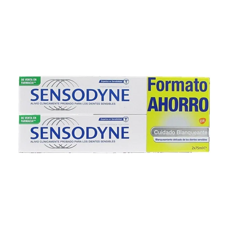 Sensodyne Blanqueante Pasta de Dientes DUPLO 2x75ml