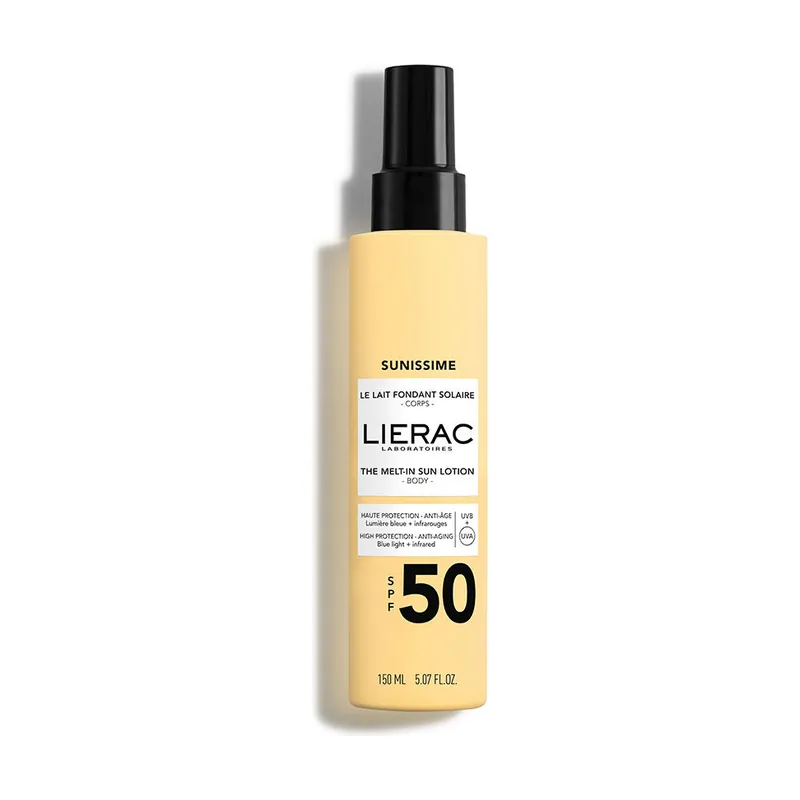 Lierac SUNISSIME leche solar fundente SPF50 150 ml