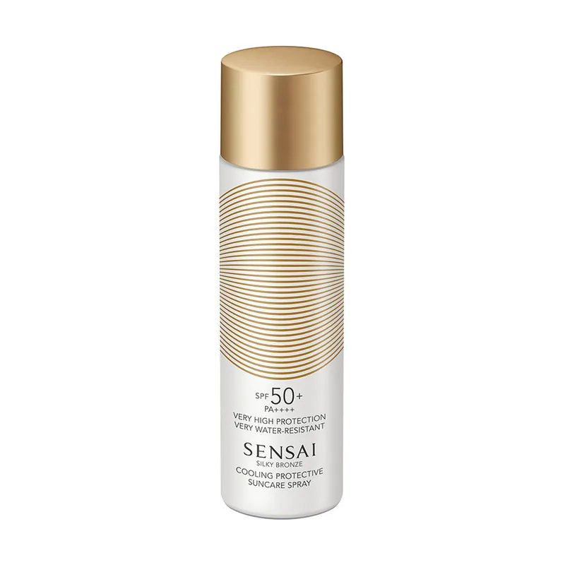 Sensai SILKY BRONZE cooling protective suncare spray SPF50+ 150 ml