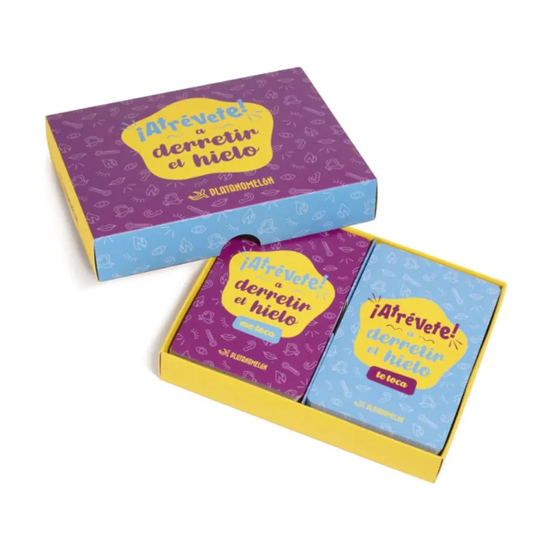 Platanomelón ¡ATRÉVETE! A DERRETIR EL HIELO juego de cartas 1 u