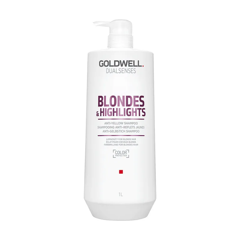 Goldwell BLONDES & HIGHLIGHTS anti-yellow shampoo 1000 ml