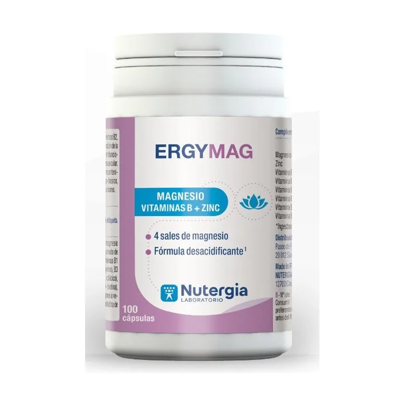 Nutergia Ergymag 100 Cápsulas