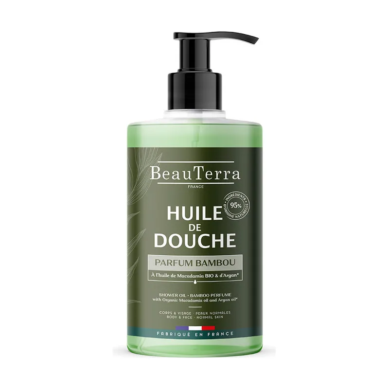 Beauterra HUILE DE DOUCHE bambú 750 ml
