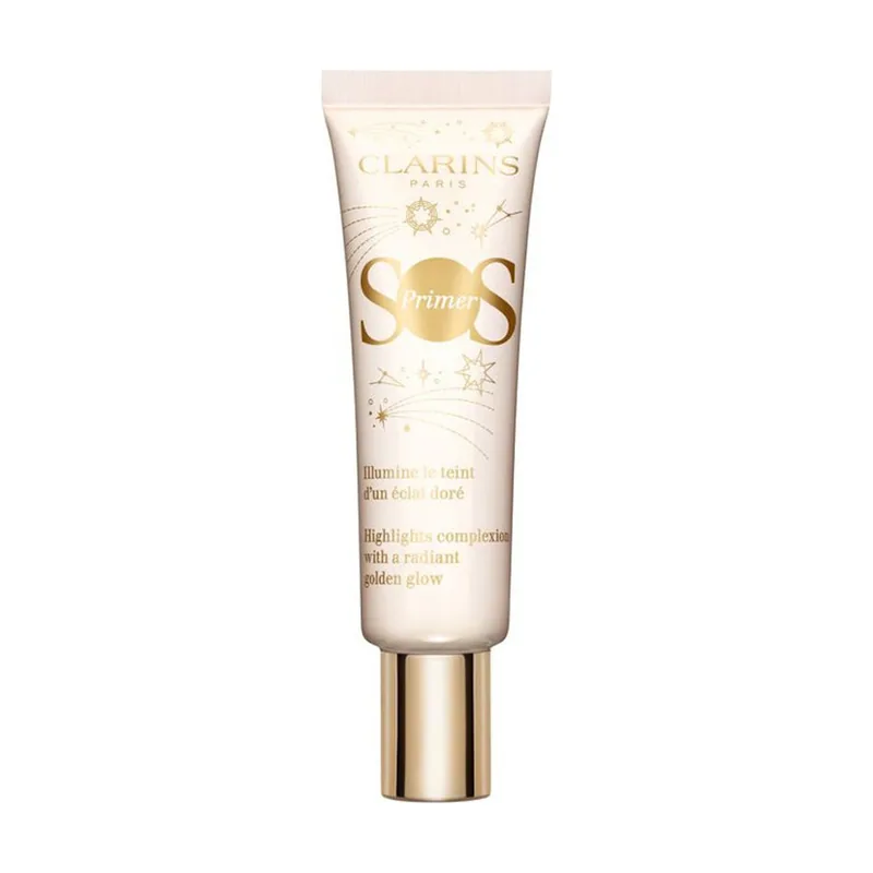 Clarins SOS PRIMER base iluminadora rose gold edición limitada 30 ml