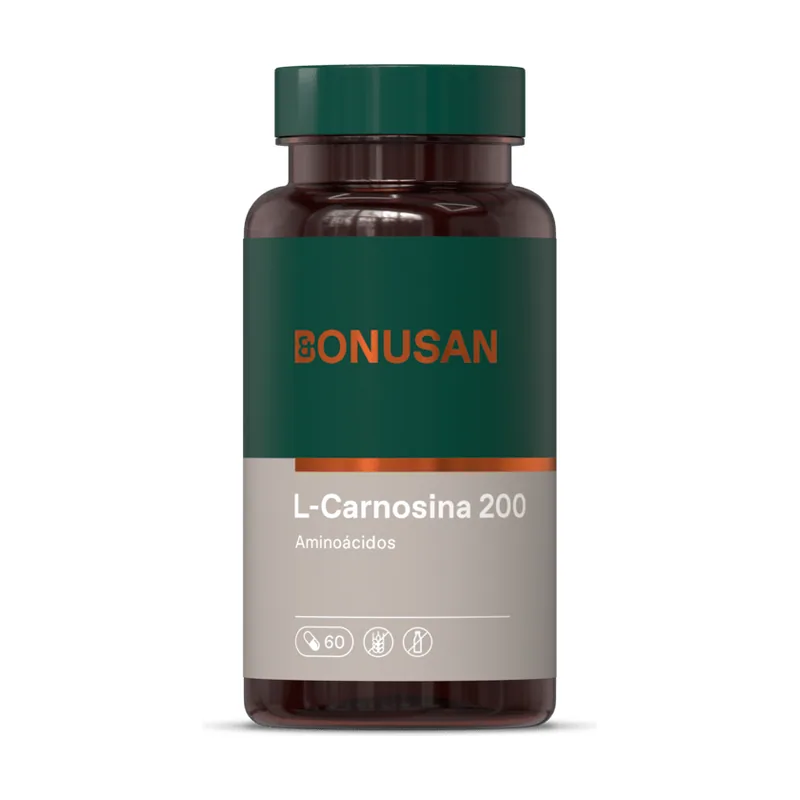 Bonusan L-Carnosina 200 Mg 60 Cápsulas